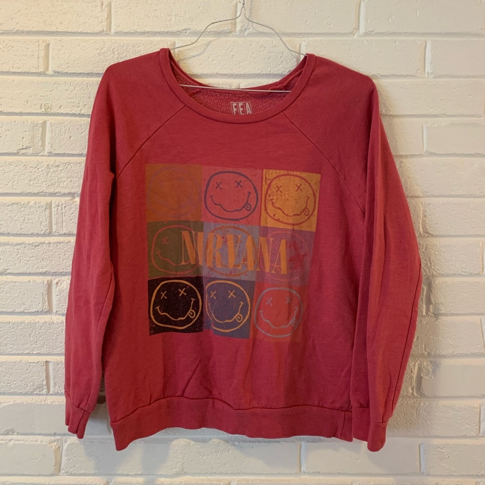 Nirvana women’s scoop neck pullover